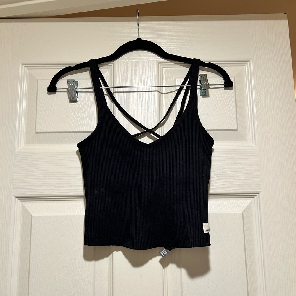 Vuori Rib Crop Tank Top
